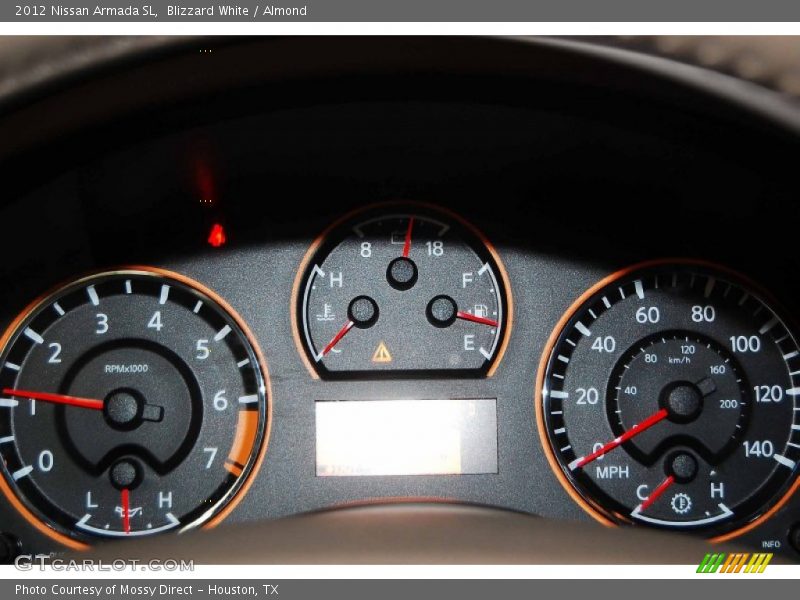 Blizzard White / Almond 2012 Nissan Armada SL