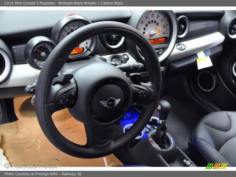 Midnight Black Metallic / Carbon Black 2013 Mini Cooper S Roadster