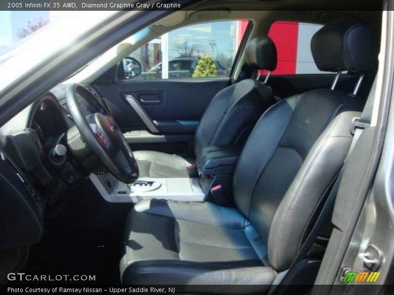 Diamond Graphite Gray / Graphite 2005 Infiniti FX 35 AWD