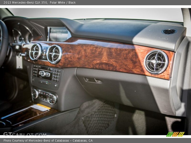 Polar White / Black 2013 Mercedes-Benz GLK 350