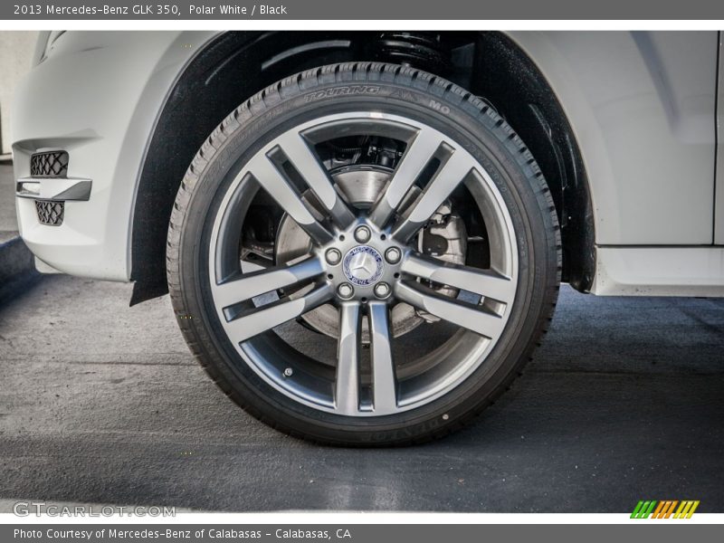 Polar White / Black 2013 Mercedes-Benz GLK 350