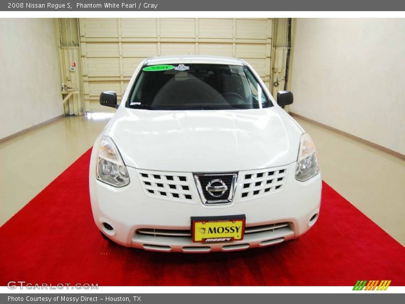 Phantom White Pearl / Gray 2008 Nissan Rogue S