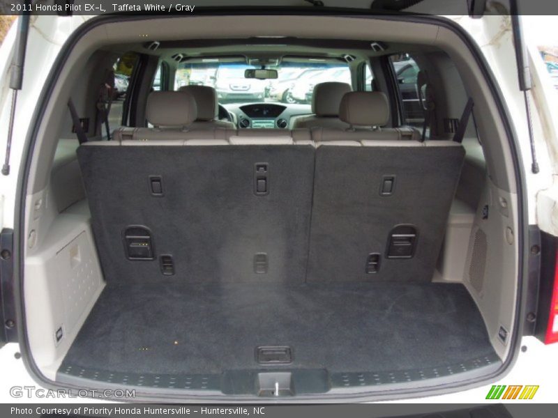 Taffeta White / Gray 2011 Honda Pilot EX-L