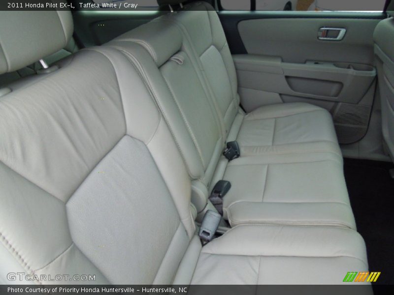 Taffeta White / Gray 2011 Honda Pilot EX-L
