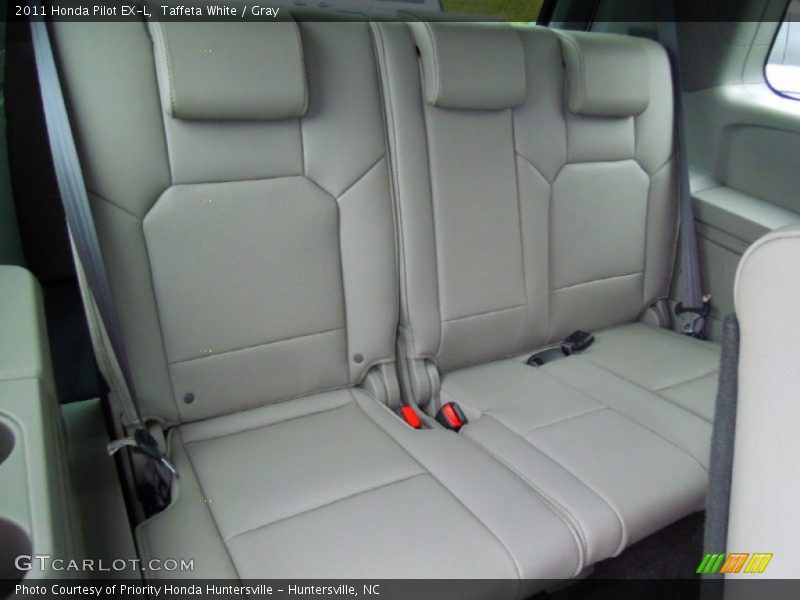 Taffeta White / Gray 2011 Honda Pilot EX-L