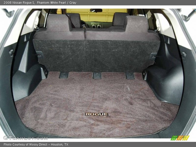 Phantom White Pearl / Gray 2008 Nissan Rogue S