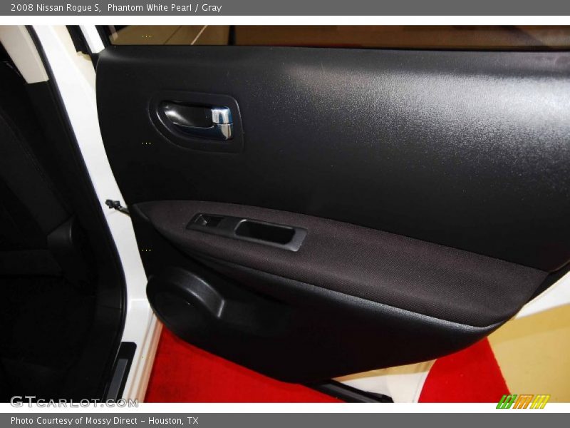 Phantom White Pearl / Gray 2008 Nissan Rogue S