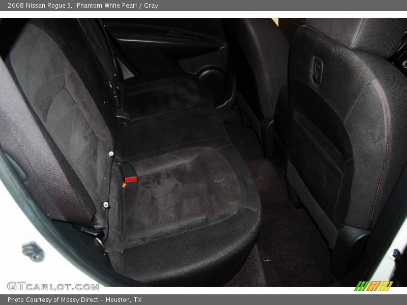 Phantom White Pearl / Gray 2008 Nissan Rogue S