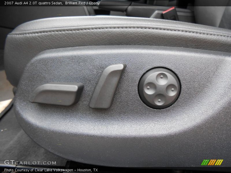 Brilliant Red / Ebony 2007 Audi A4 2.0T quattro Sedan