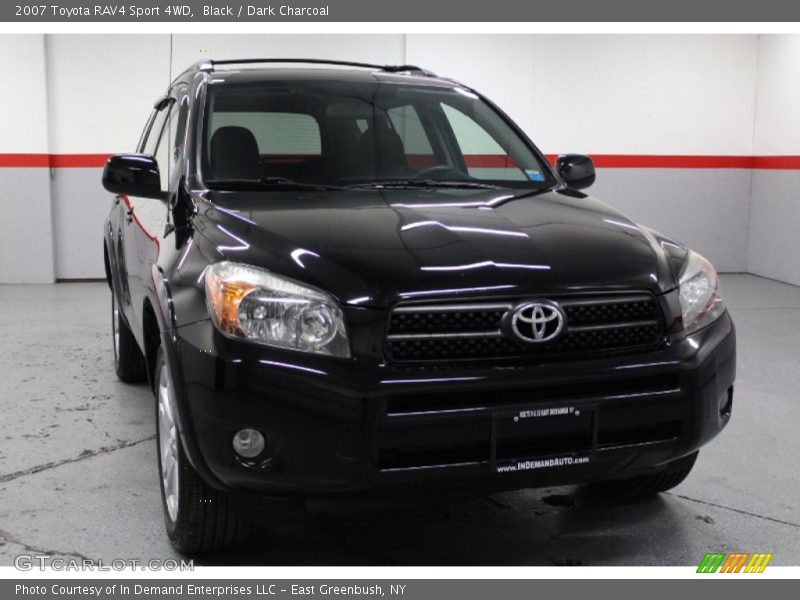 Black / Dark Charcoal 2007 Toyota RAV4 Sport 4WD