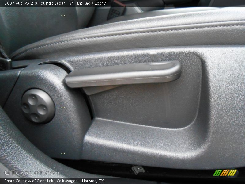 Brilliant Red / Ebony 2007 Audi A4 2.0T quattro Sedan