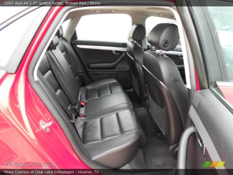 Brilliant Red / Ebony 2007 Audi A4 2.0T quattro Sedan