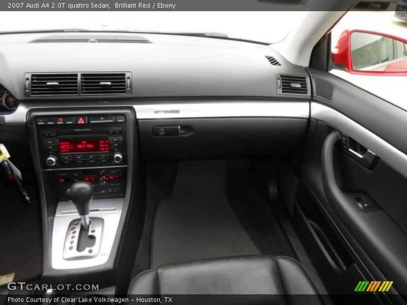 Brilliant Red / Ebony 2007 Audi A4 2.0T quattro Sedan