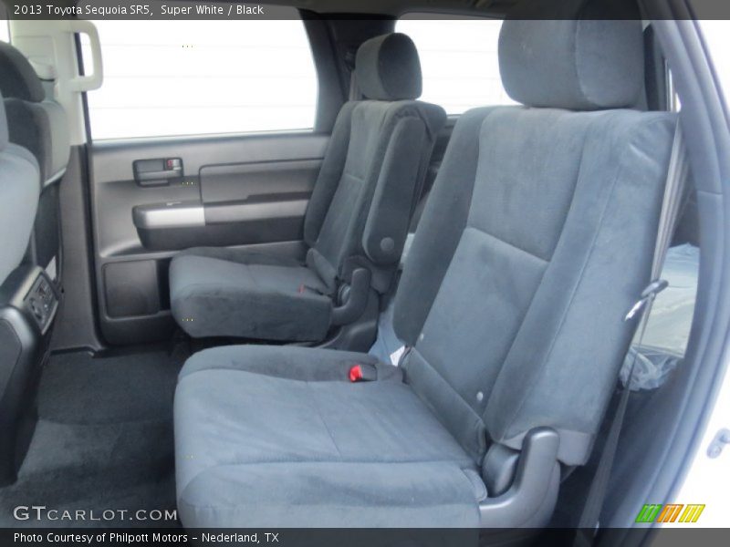 Rear Seat of 2013 Sequoia SR5