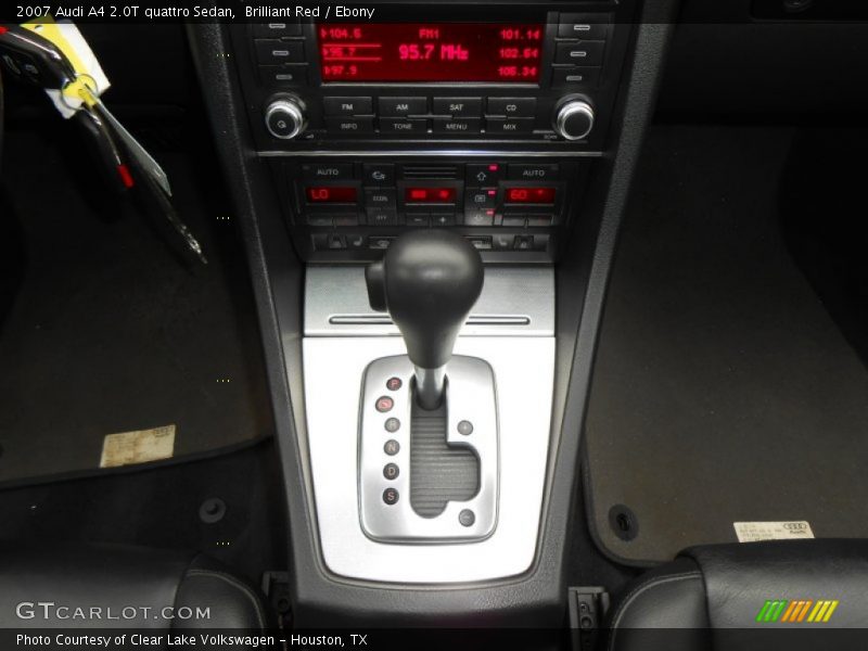 Brilliant Red / Ebony 2007 Audi A4 2.0T quattro Sedan