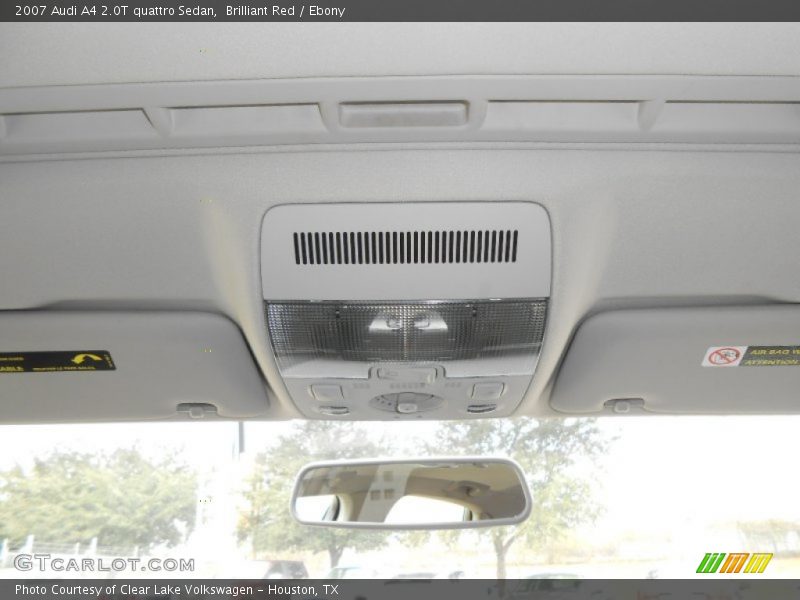 Brilliant Red / Ebony 2007 Audi A4 2.0T quattro Sedan