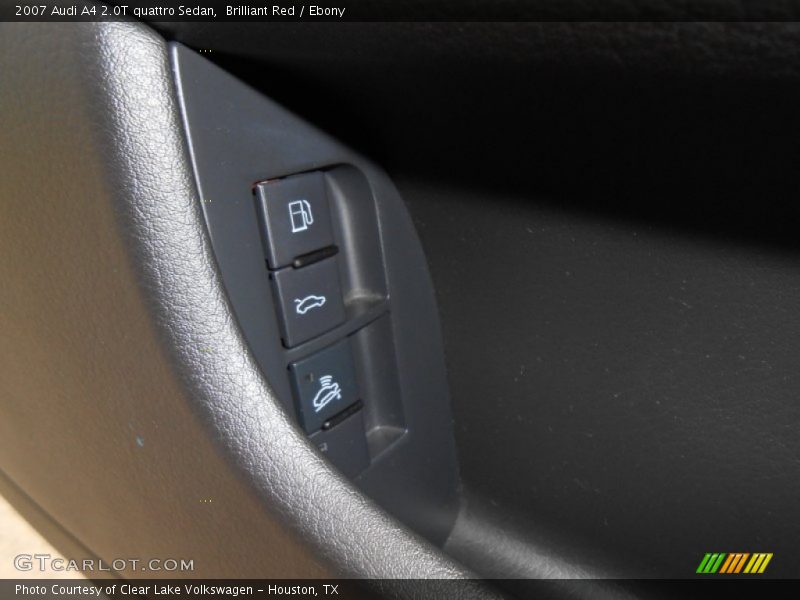 Brilliant Red / Ebony 2007 Audi A4 2.0T quattro Sedan