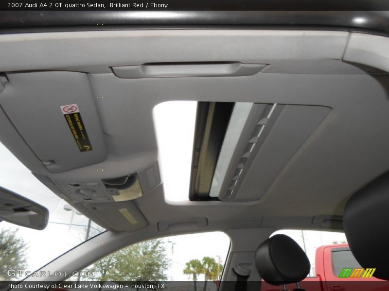 Brilliant Red / Ebony 2007 Audi A4 2.0T quattro Sedan