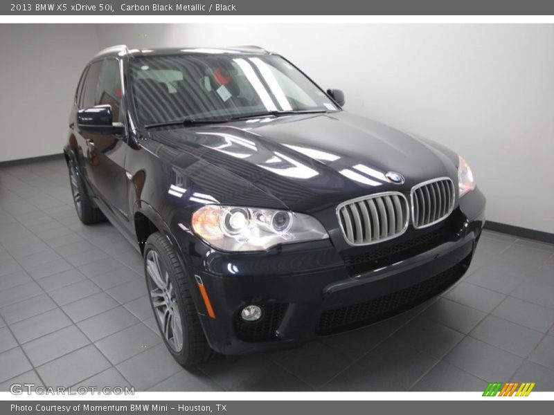 Carbon Black Metallic / Black 2013 BMW X5 xDrive 50i