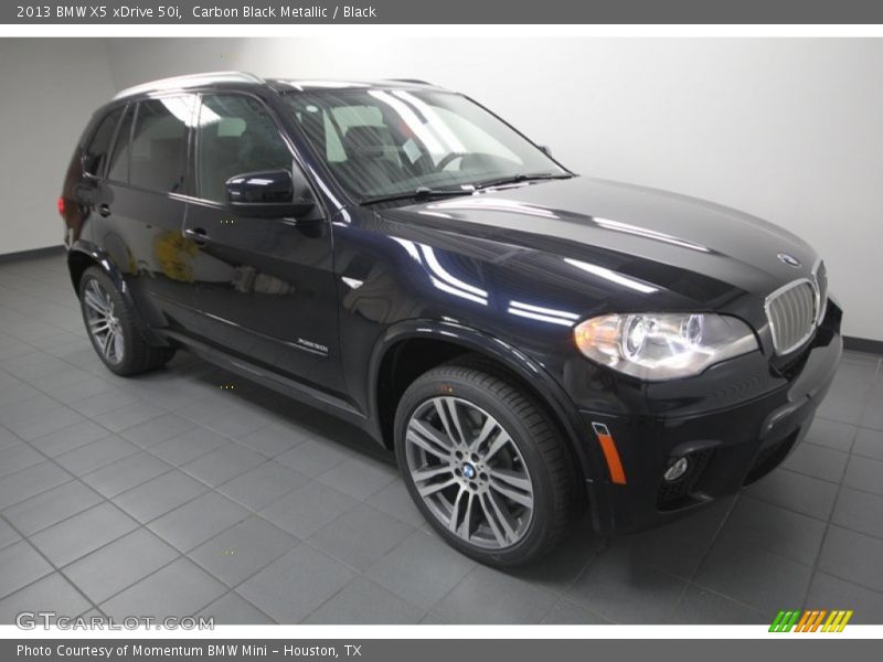 Carbon Black Metallic / Black 2013 BMW X5 xDrive 50i