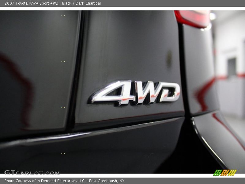 Black / Dark Charcoal 2007 Toyota RAV4 Sport 4WD