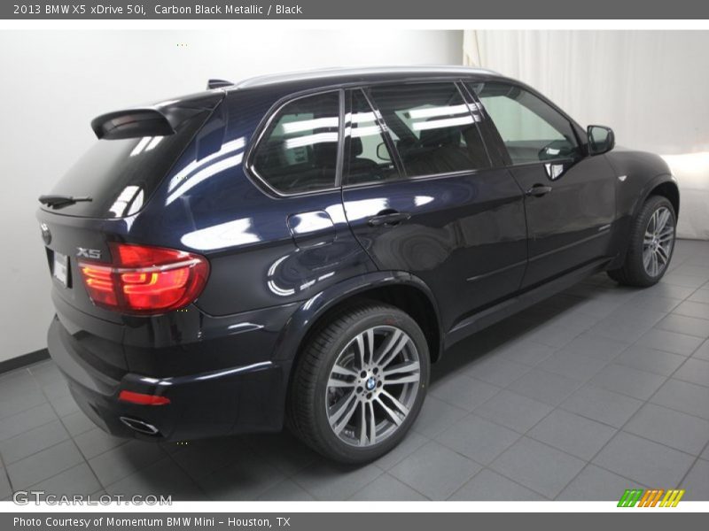 Carbon Black Metallic / Black 2013 BMW X5 xDrive 50i