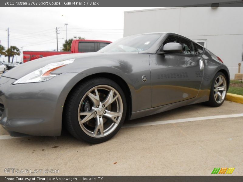 Gun Metallic / Black 2011 Nissan 370Z Sport Coupe