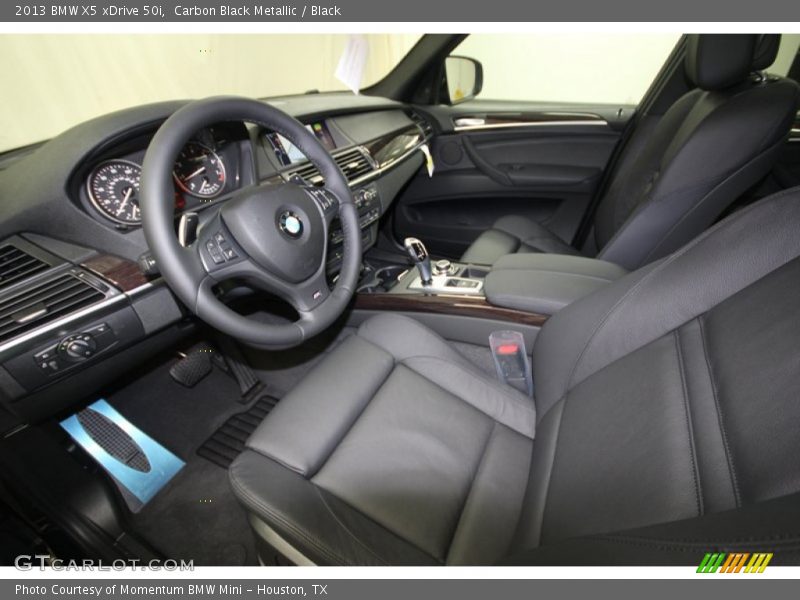 Carbon Black Metallic / Black 2013 BMW X5 xDrive 50i