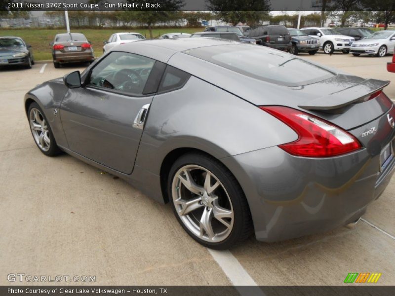 Gun Metallic / Black 2011 Nissan 370Z Sport Coupe