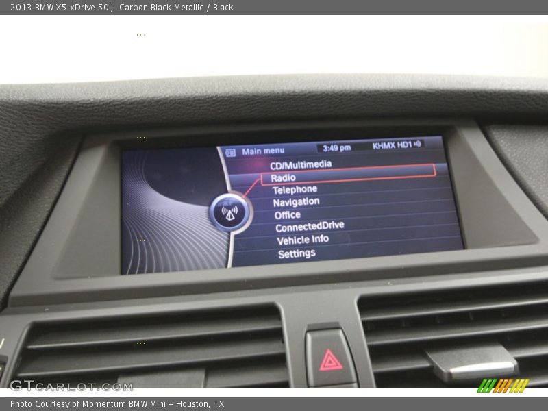 Carbon Black Metallic / Black 2013 BMW X5 xDrive 50i