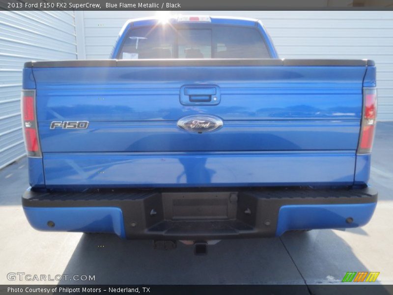 Blue Flame Metallic / Black 2013 Ford F150 FX2 SuperCrew