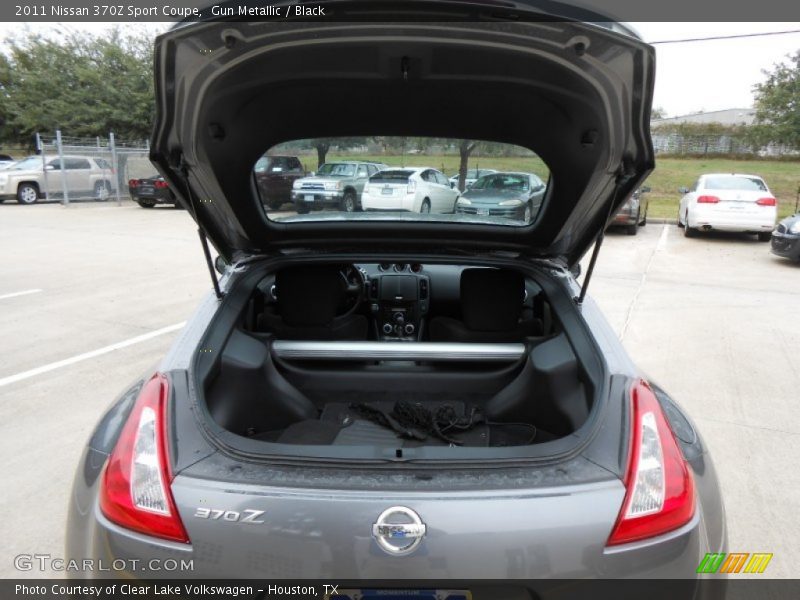Gun Metallic / Black 2011 Nissan 370Z Sport Coupe