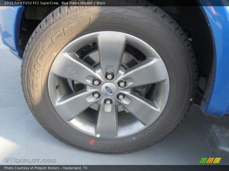 Blue Flame Metallic / Black 2013 Ford F150 FX2 SuperCrew