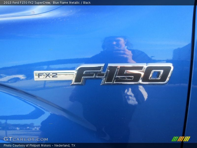 Blue Flame Metallic / Black 2013 Ford F150 FX2 SuperCrew