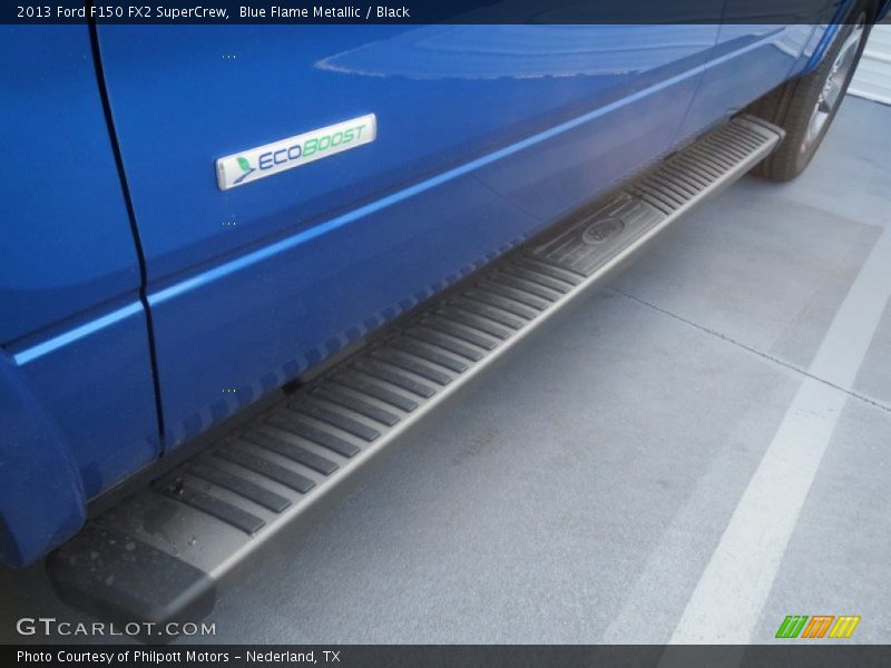 Blue Flame Metallic / Black 2013 Ford F150 FX2 SuperCrew