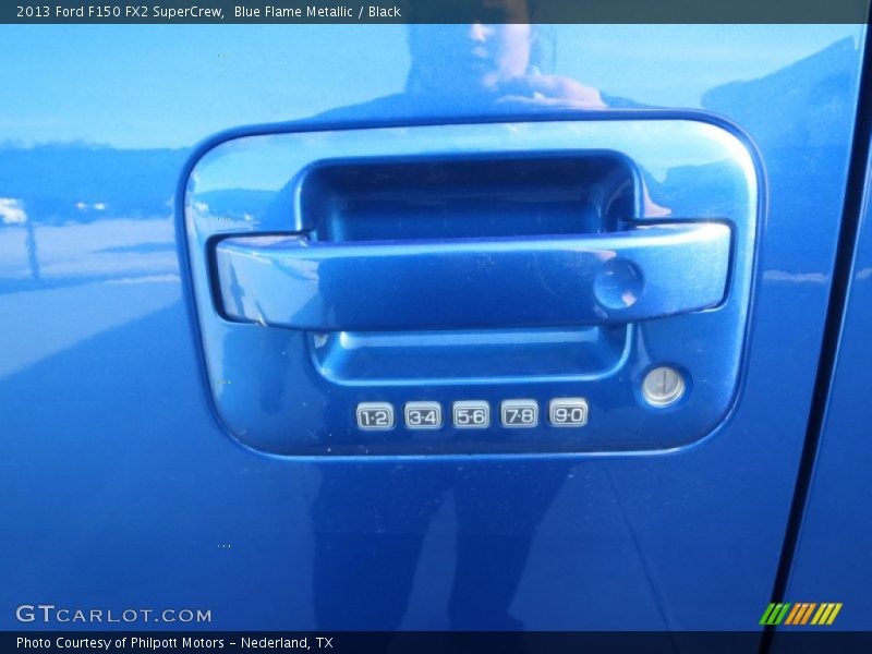 Blue Flame Metallic / Black 2013 Ford F150 FX2 SuperCrew
