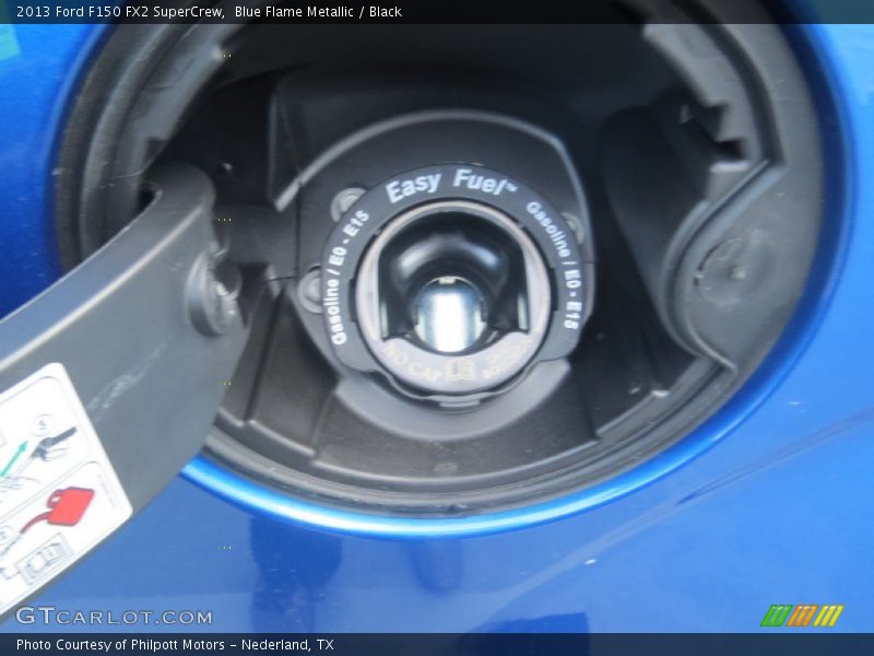 Blue Flame Metallic / Black 2013 Ford F150 FX2 SuperCrew