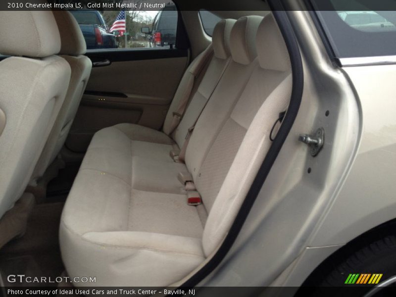 Gold Mist Metallic / Neutral 2010 Chevrolet Impala LS