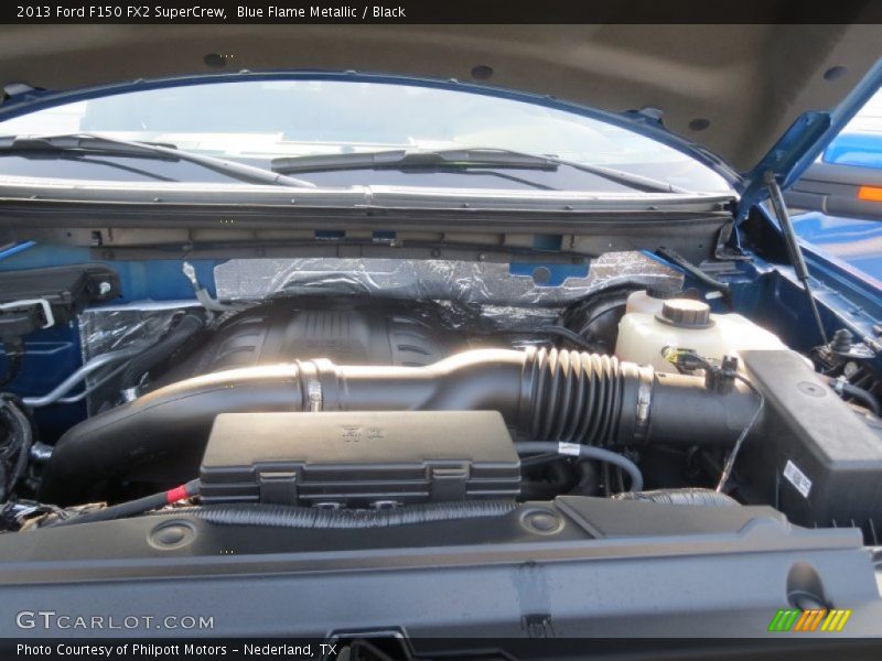 Blue Flame Metallic / Black 2013 Ford F150 FX2 SuperCrew
