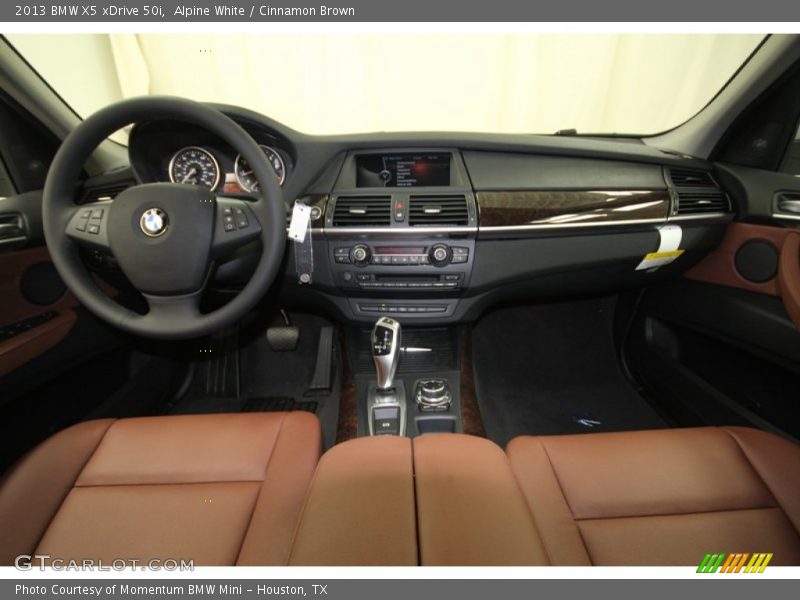Alpine White / Cinnamon Brown 2013 BMW X5 xDrive 50i