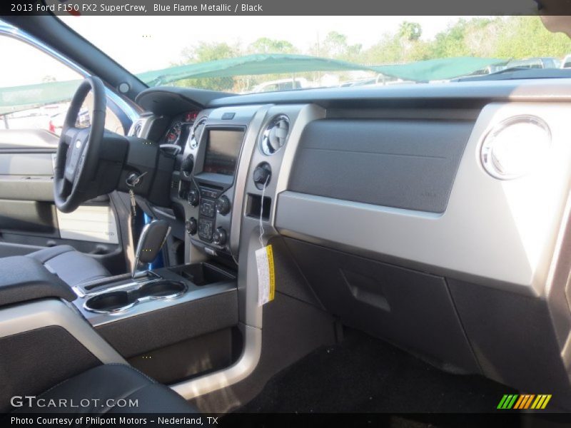 Blue Flame Metallic / Black 2013 Ford F150 FX2 SuperCrew