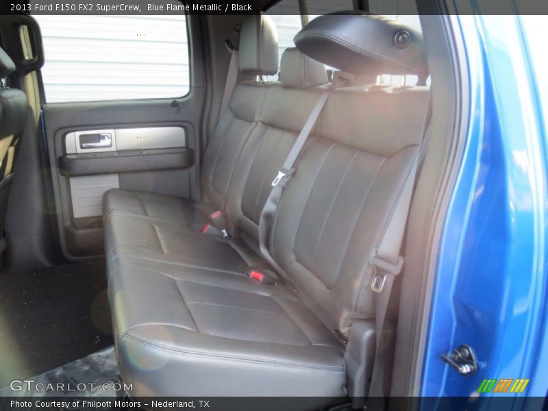 Blue Flame Metallic / Black 2013 Ford F150 FX2 SuperCrew