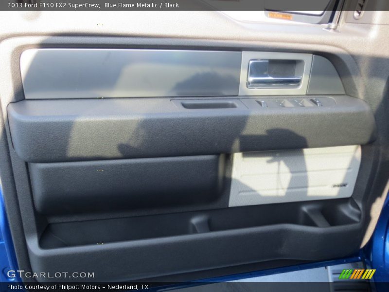 Blue Flame Metallic / Black 2013 Ford F150 FX2 SuperCrew