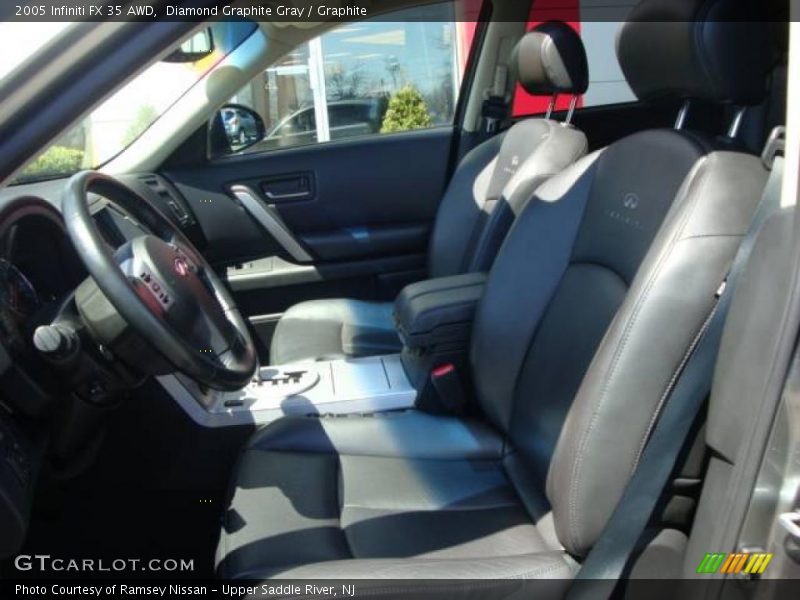 Diamond Graphite Gray / Graphite 2005 Infiniti FX 35 AWD