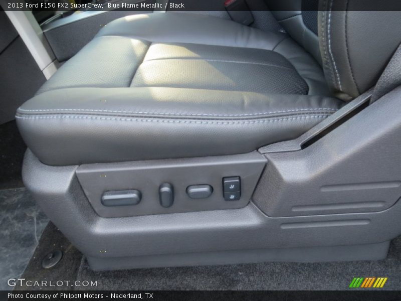 Blue Flame Metallic / Black 2013 Ford F150 FX2 SuperCrew
