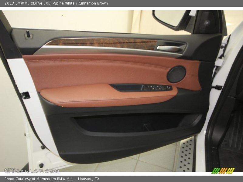 Alpine White / Cinnamon Brown 2013 BMW X5 xDrive 50i