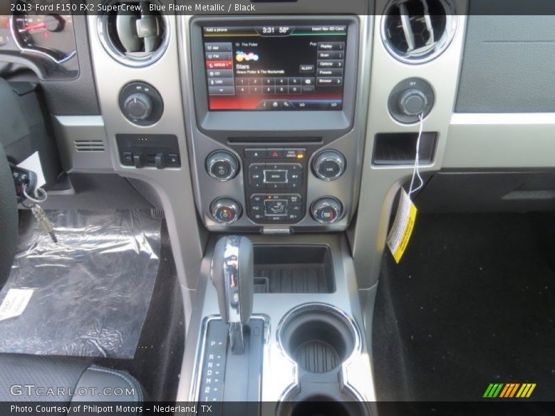 Blue Flame Metallic / Black 2013 Ford F150 FX2 SuperCrew
