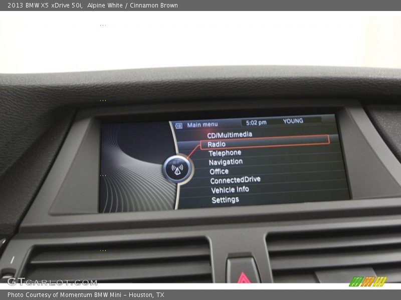 Alpine White / Cinnamon Brown 2013 BMW X5 xDrive 50i