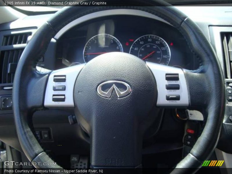 Diamond Graphite Gray / Graphite 2005 Infiniti FX 35 AWD