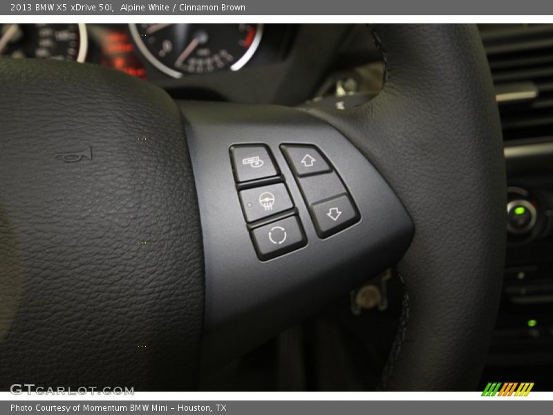 Alpine White / Cinnamon Brown 2013 BMW X5 xDrive 50i